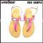 2016 new woman eva flip flop beach sandal wholesale , flip flop sandal picture