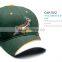 hot sale novelty embroidery led blinking fiber optic red football cap