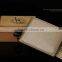 Custom Handmade Fashion pu Leather square business card holder
