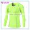 Dry Fit Polyester Spandex Long Sleeve Running Shirt Yoga Wear Compression Shirt for Women