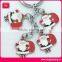 High Quality Christmas Santa Metal Key Chain