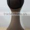 glass fiber reinforced plastics material mannequin head for hair wig display