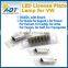 Canbus Error Free Super White License Plate Lamp for VW for Skoda With Emark