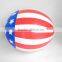 Colorful Ellipse Beach Ball, Kids US Flag Beach Ball