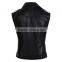 OEM Service Vest For Women Ladies Leather Vest