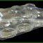 Clear transparent plastic egg tray/egg container