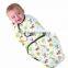 Infant muslin cotton baby swaddles/wraps designs with wholesale price in stock