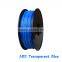 3d printer resin 3D Printer Material Filament ABS 3D printer Transparent Blue