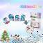 2016 fashion waterproof nail art designs Christmas nail sticker 3D Christmas nail art sticker