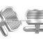 Coolman latest stainless steel businese men cufflinks for men's shirts