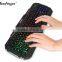 Factory cheaper USB wired Seven color backlit gaming keyboard