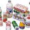 3in1 bottle dairy milk filling and aluminum foil sealing machine