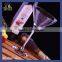 274ml Taper crystal diamond tequila shot glass martini glass