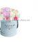 fashional creative round paper box template for flower