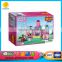 Toy educational pink building blocks 346 PCS blocks set