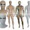 Fashion designer abstract male mannequins