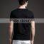 Silk printing adult fashion t shirt for men