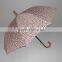 8ribs Straight Shaft Ladies Fashion Umbrella