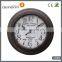 antique metal wall clock