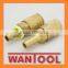 TAIZHOU 1/4body MILTON TYPE BRASS PUSH-ON HOSE COUPLER FOR PNEUMATIC PART