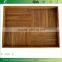 DT028/Large China Feature Food Clothes Bamboo Wood Vietnam Texture Sandbeach Sauna Room Feature Serving Tray