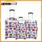 Lovely full printing neoprene suitcase cover