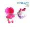 FB0201 3 gram various 2015 new cupcake shape case lip balm for young girl