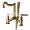 brass antique bronze bamboo bathtub tap 06/N6227