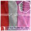 92% polyester 8% spandex yarn dyed auto stripe jersey face peach fabric with UPF50+ and permanent wicking