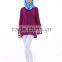 2016 latest design chiffon muslim women tops islamic tops blouse