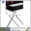 Chrome Metal tray table for Living Room