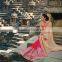 Grey Fancy Net Designer Saree