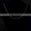 316L stainless steel necklace , 24inch 1.5MM bead chains for men women