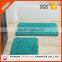 wholesale thin pvc back microfiber chenille bath mat