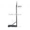 HOMCOM Portable Basketball Stand Net Hoop W/ Wheels-Black