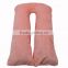New Sale Customized Size Super Soft Pink Baby Maternity Pillow Pregnancy Body Pillow