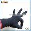 BSSAFETY china black gray colour nylon glove working glove