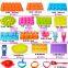 BT0018 Silicone Heart Shape Silicone Egg Ring Mold Fried Egg Molds