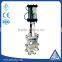 pneumatic flange type knife gate valve