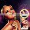 Rechargeable selfie ring light Cellphone LED Selfie light ring with Mirror and 40 LED