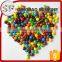 Mytext Colorful button chocolate
