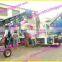 MKL225 flat die wood pellet machine with roller driven
