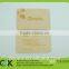 New product bamboo wooden card with logo printing