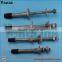 Long shank crossarm pin for wood crossarm