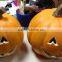 OEM Blow Molding plastic halloween pumpkin bucket pumpkin decoration for sale