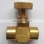 Low Lead Compliant Brass Needle Valve with good quality