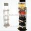 High qualitiy supermarket multi-tier wine bottle display rack