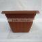 PP Plastic Type and Not Coated Finishing Plastic vegetable planter