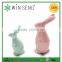 Cute ceramic rabbit art,ceramic rabbit statue for home decoration