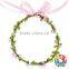 Deluxe Braided Leather Floral Headband